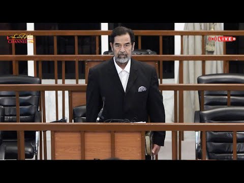 كشف أكاذيب الشهود من قبل الرئيس صدام حسين وبرزان التكريتي بمحاكمة الدجيل بتاريخ ٢٠٠٥/١٢/٢ ، أرشيف