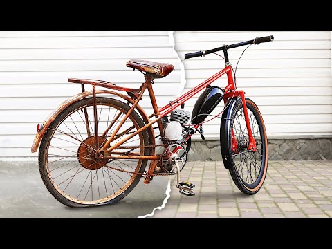 1956 Motorised Bicycle Restoration