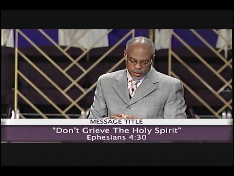 "Don't Grieve The Holy Spirit" Pastor John K. Jenkins Sr. (Powerful Word)