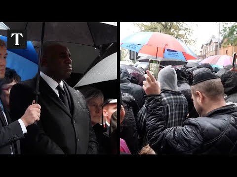 David Lammy Booed At Synagogue Vigil