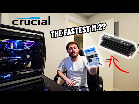 How fast is the Crucial T705 1TB M.2? CRUCIAL T705 VS SAMSUNG 990 PRO!