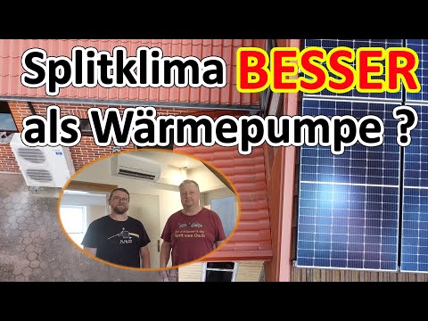 Expert convinced: Split air conditioning units are superior to heat pumps in almost every respect.