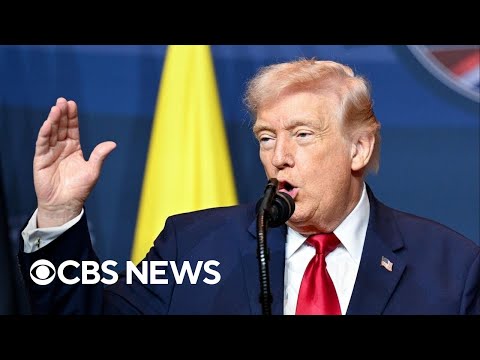 Trump touts Iran operation, tackles cartels at Shield of Americas summit in Miami