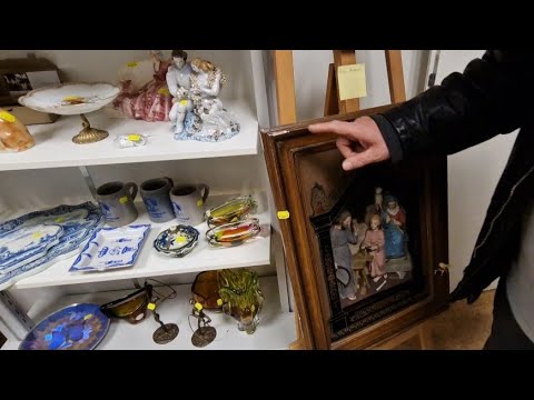 Секонд-хенд Германия барахолка базар фарфор хрусталь антик винтаж Second Hand Germany porzellan 