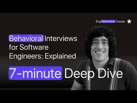 Behavioral interviews for software engineers: Explained
