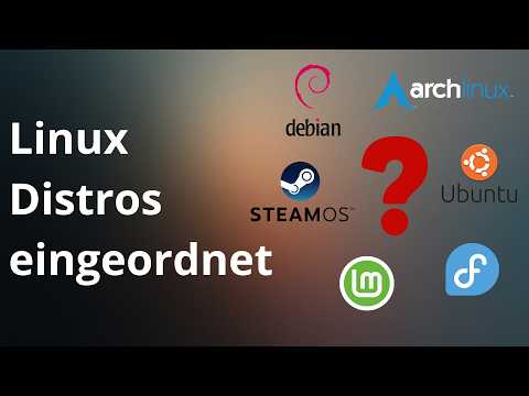 Overview of all major Linux distributions (2025)