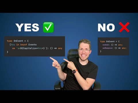 Mapped Types Explained: Keep Your Types in Sync Automatically - Advanced TypeScript