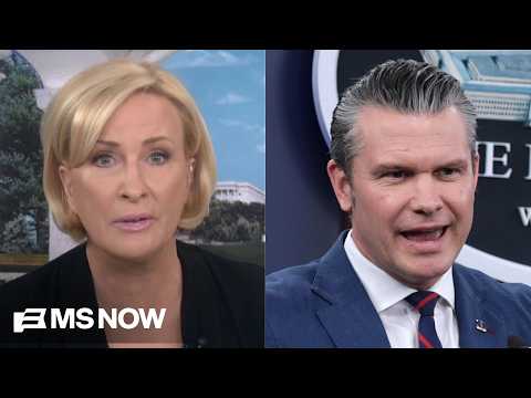 ‘Childish litany’: Mika questions Hegseth’s Iran briefing, says he offered no explanation for why