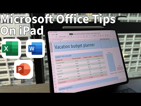Microsoft Office on iPad! 8 tips so you don’t rip your hair out. (with iPadOS 26!)
