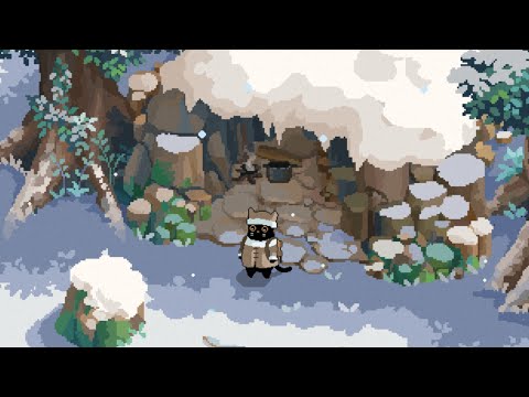 tomorrow is another day... calm winter nintendo music mix & falling snow