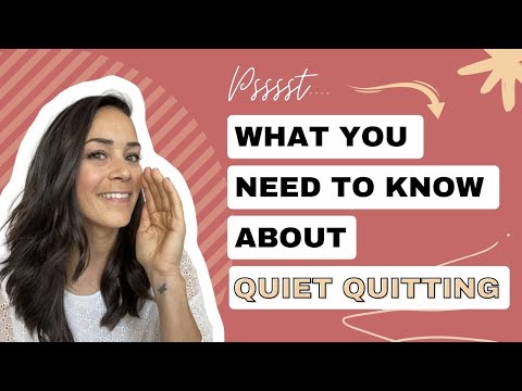 Don’t QUIETLY QUIT your job. Take a SILENT SABBATICAL instead.