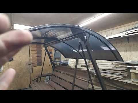 Качели садовые ТЕХАС премиум. Полный обзор садовых качелей.