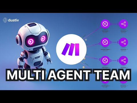 How to build multiple AI Agents in make.com [My multi 5 agent team]