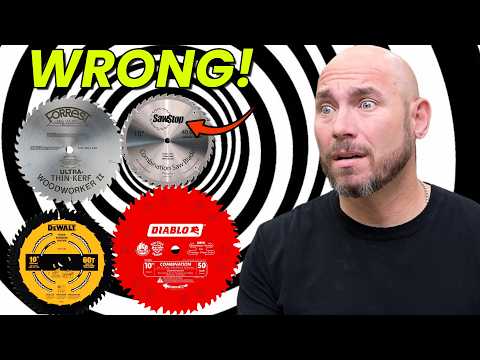 Avoid These Table Saw Blade Mistakes (Beginner Woodworking Tips)
