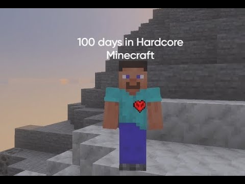 I survived 100 days in Hardcore Minecraft ep.1