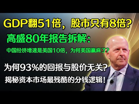 美股2.9万倍复利真相！高盛拆解1945-2025：为何分红和科技才是投资的终点？