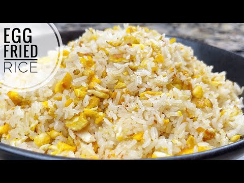 Ginger Egg Fried Rice | Egg Fried Rice Without Soy Sauce | Simple Recipes With Egg And Rice