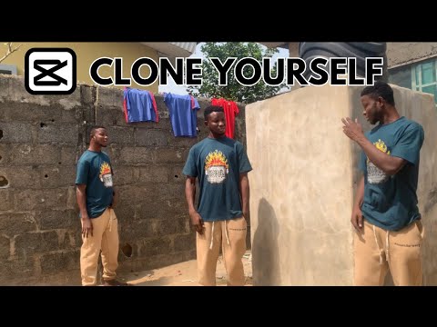 Clone YOURSELF on CapCut in Minutes | Phone Tutorial