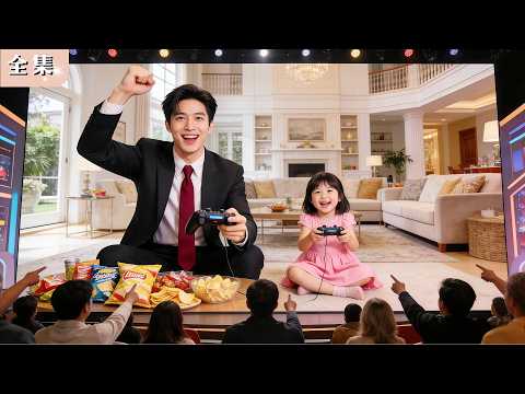 全球直播冰山總裁帶娃，被嘲只會打遊戲；下一秒他揭露真正用意，女兒一句話全場淚崩！#總裁 #甜寵 #短劇 #大陸劇