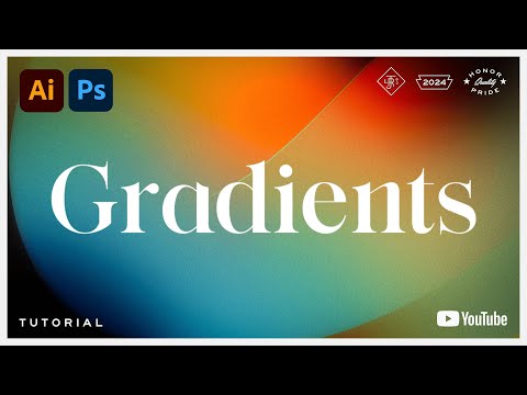 The ULTIMATE Gradient Wallpapers Tutorial in  Adobe Illustrator & Photoshop !