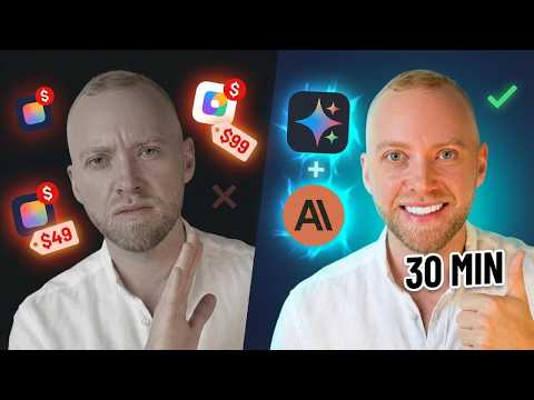 I Built My Own AI Thumbnail App in 30 Minutes (Live Build)