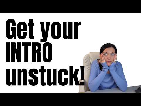 Stuck on your PhD introduction chapter? Use this structure. 