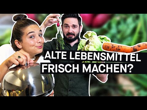 Brot, Gemüse & Co. wieder frisch machen: So rettet ihr alte Lebensmittel || PULS Reportage