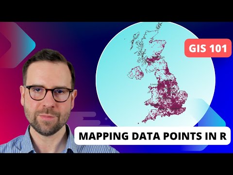 GIS 101: Mapping data points in R