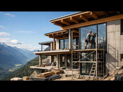 Man Builds a Luxury ICF Mountain Cabin — It Cost $387,342 | Start to Finish by @johnwolson