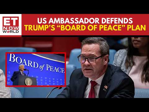 Tensions Rise as US Ambassador Backs Trump’s Board of Peace Structure Before Crucial Talks