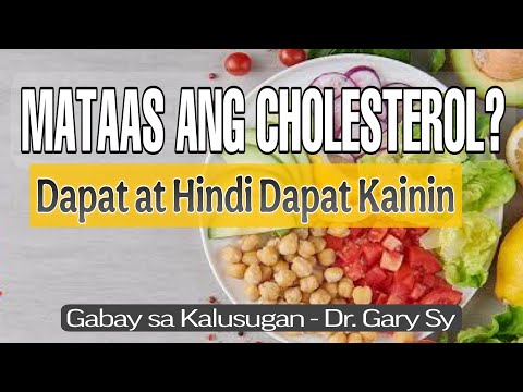 High Cholesterol: Foods to Eat & Avoid - Dr. Gary Sy