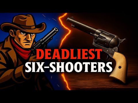 Top 15 DEADLIEST Six-Shooters of the Wild West