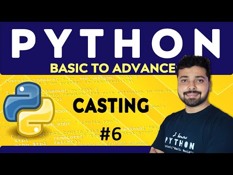 Type Casting in Python | Type Conversion | Python Tutorial in Hindi 6