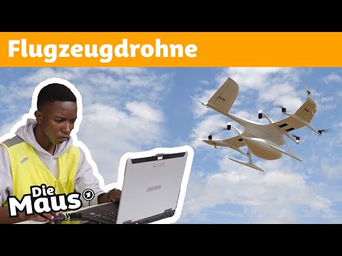 Was macht eine Flugzeugdrohne? | Die Maus | WDR