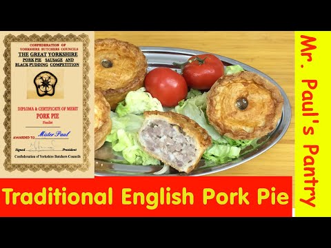 English Pork Pie.