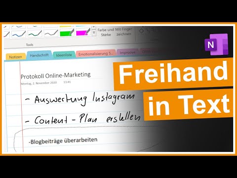✍🏻 OneNote: Handschrift in Text umwandeln (Tutorial)