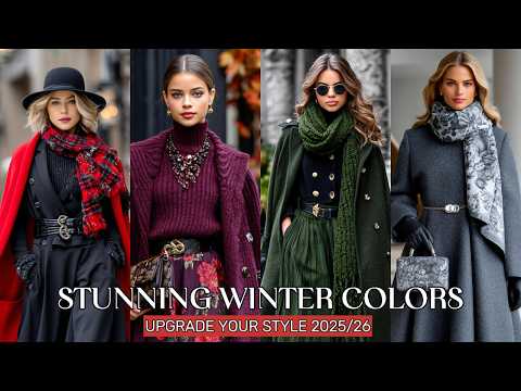 Stunning Winter Colors: How to Elevate Your Style Beyond Basic Black (2025/26)