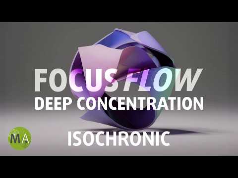 Focus Flow Deep Concentration, Smooth Jazz + Beta Wave Tones