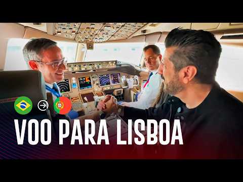 BASTIDORES de um VOO para LISBOA | EP. 1277