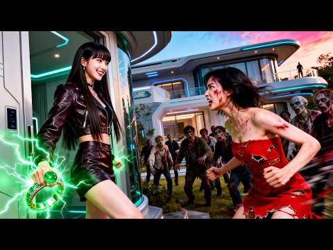 末日閨蜜搶我物資把我殺害😡，重生我啟動翡翠戒指無限空間💍！怒花100億遺產囤空全球物資！閨蜜再來？直接一腳踹進殭屍群！