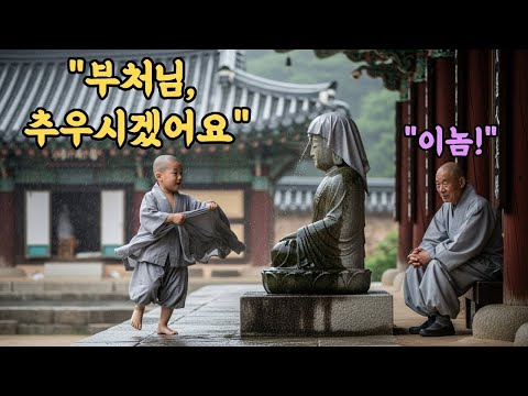 '부처님, 추우시죠 ' 이 한마디에 얼어붙은 스님들 굳은 관념을 깨부순 꼬마 '스승'의 눈물 나는 가르침 l 오디오북 l 감동 l 실화 l 사연