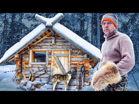 The hut will help you, you're frozen but not frozen, you're lucky, life in the taiga.