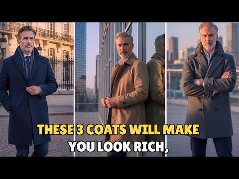 These 3 Coats Will Make You Look Rich, Confident, and Classy