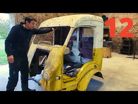 La cabine du RENAULT 4x4 et le CHALUMEAU - Partie 12