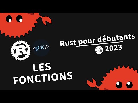 [11] Découverte des fonctions | Tutoriel Rust pour débutants en 2023