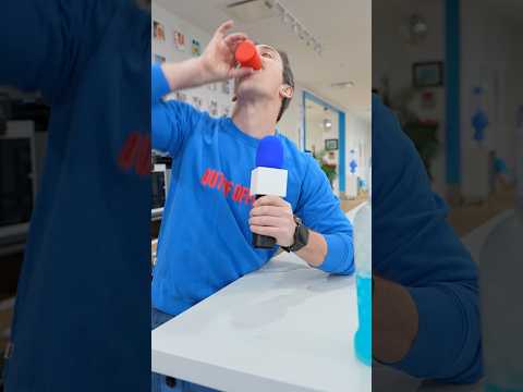 I designed an New Year’s Eve microphone to taking shots