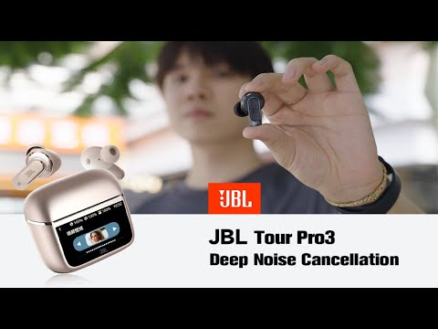 Gimmick or Game-Changer? JBL Tour Pro3 Noise-Cancelling Earbuds with a Screen!