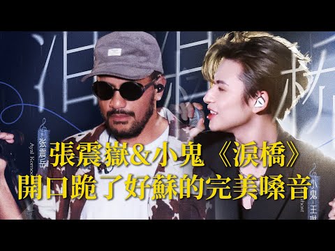 【純享版】張震嶽#小鬼王琳凱 夢幻合唱《淚橋》 眼睛下雨了！ #音樂安利站