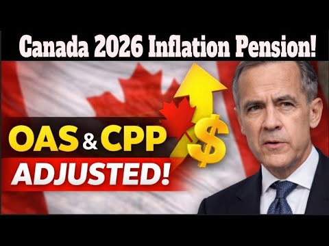 Canada 2026 Inflation Pension Update: OAS & CPP Now Adjusted — What It Means For YOUR Money!