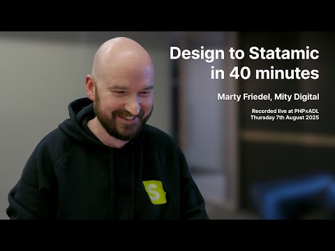 Design to Statamic 5 in 40 minutes